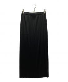 PLEATS PLEASE（プリーツプリーズ）の古着「スカート」｜ブラック