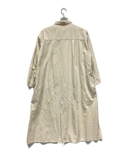GRANDMA MAMA DAUGHTER（グランマママドーター）GRANDMA MAMA DAUGHTER (グランマママドーター) 長袖ワンピース ホワイト サイズ:1の古着・服飾アイテム
