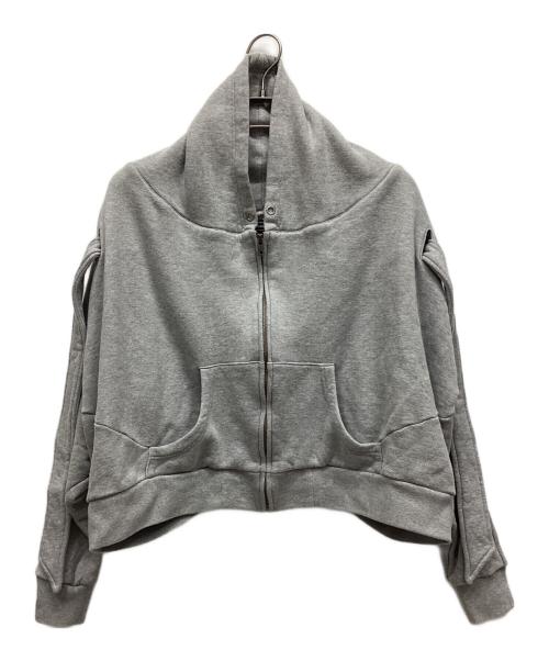ANREALAGE（アンリアレイジ）ANREALAGE (アンリアレイジ) スウェットジャケット グレー サイズ:38の古着・服飾アイテム