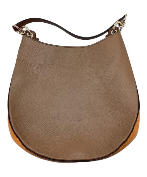 FURLA（フルラ）FURLA (フルラ) ショルダーバッグ ブラウン×オレンジの古着・服飾アイテム