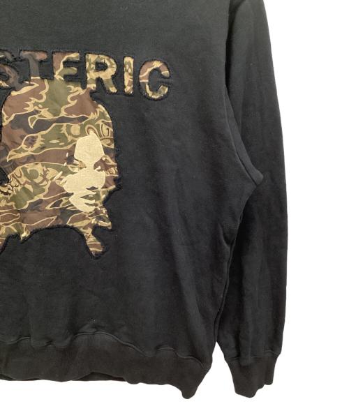 Hysteric Glamour（ヒステリックグラマー）Hysteric Glamour (ヒステリックグラマー) スウェット ブラック サイズ:Mの古着・服飾アイテム