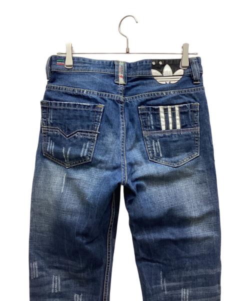 DIESEL（ディーゼル）DIESEL (ディーゼル) adidas (アディダス) デニムパンツ インディゴ サイズ:W31の古着・服飾アイテム