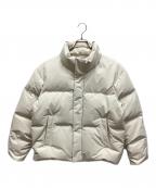 UNIQLOユニクロ）の古着「シームレスダウンジャケット」｜アイボリー