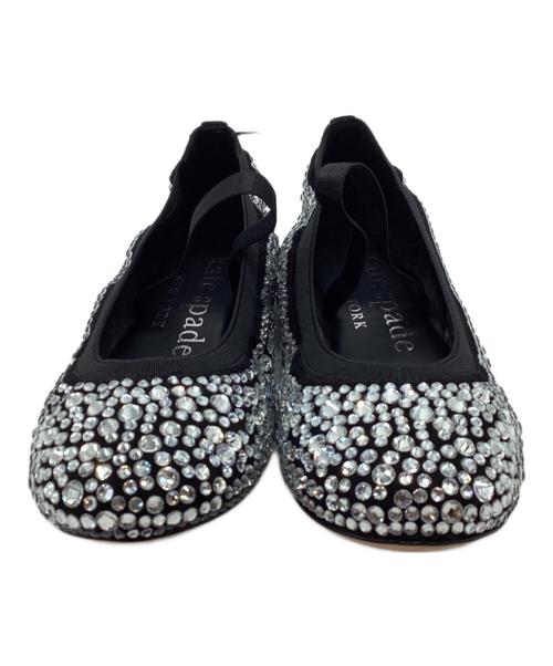 Kate Spade（ケイトスペード）Kate Spade (ケイトスペード) フラットパンプス ブラック サイズ:6の古着・服飾アイテム