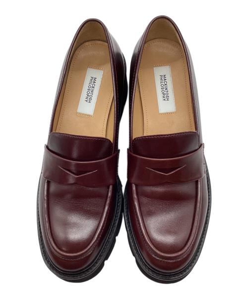 MACKINTOSH PHILOSOPHY（マッキントッシュ フィロソフィー）MACKINTOSH PHILOSOPHY (マッキントッシュ フィロソフィー) ローファー ブラウン サイズ:23の古着・服飾アイテム