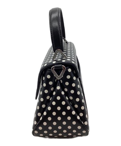 Kate Spade（ケイトスペード）Kate Spade (ケイトスペード) 2WAYバッグ ブラック×ホワイトの古着・服飾アイテム