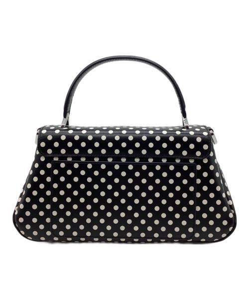 Kate Spade（ケイトスペード）Kate Spade (ケイトスペード) 2WAYバッグ ブラック×ホワイトの古着・服飾アイテム