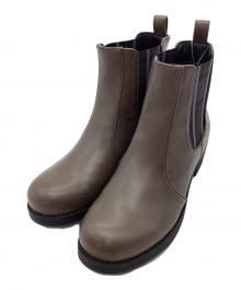 あしながおじさん（アシナガオジサン）の古着「サイドゴアブーツ」｜ブラウン