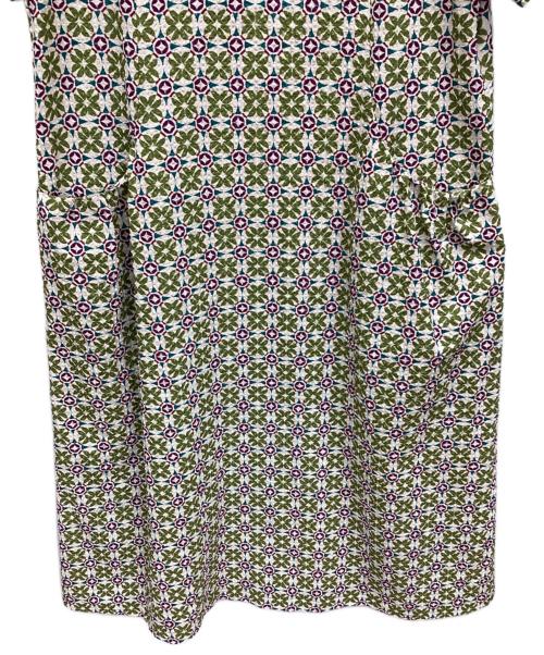 Jocomomola（ホコモモラ）Jocomomola (ホコモモラ) 半袖ワンピース 黄緑 サイズ:40 未使用品の古着・服飾アイテム