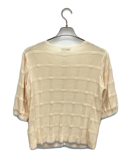 Jocomomola（ホコモモラ）Jocomomola (ホコモモラ) カーディガン クリーム サイズ:40の古着・服飾アイテム