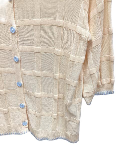 Jocomomola（ホコモモラ）Jocomomola (ホコモモラ) カーディガン クリーム サイズ:40の古着・服飾アイテム