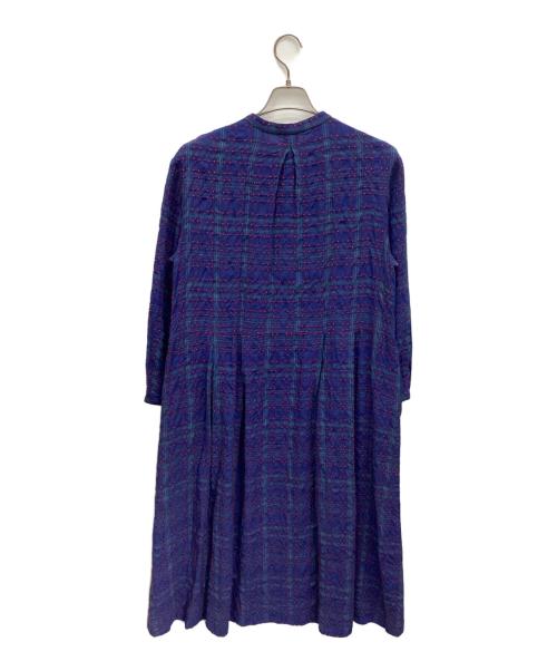 Jocomomola（ホコモモラ）Jocomomola (ホコモモラ) 長袖ワンピース ネイビー サイズ:40 未使用品の古着・服飾アイテム