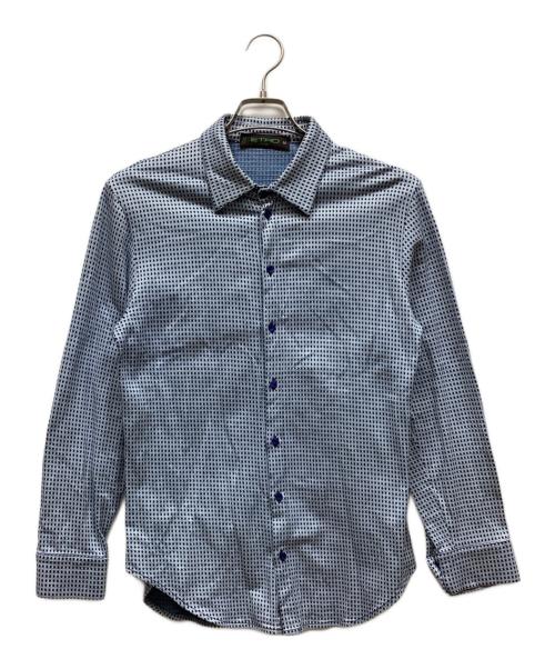 ETRO（エトロ）ETRO (エトロ) 長袖シャツ ブルー サイズ:Mの古着・服飾アイテム