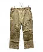 Dickiesディッキーズ）の古着「ワークパンツ」｜ベージュ