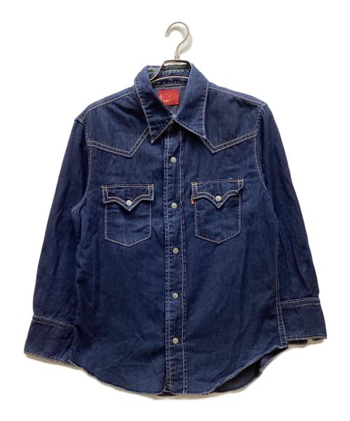 LEVI'S（リーバイス）LEVI'S (リーバイス) 長袖シャツ インディゴ サイズ:Lの古着・服飾アイテム