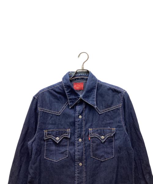 LEVI'S（リーバイス）LEVI'S (リーバイス) 長袖シャツ インディゴ サイズ:Lの古着・服飾アイテム