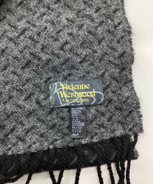 Vivienne Westwood（ヴィヴィアンウエストウッド）Vivienne Westwood (ヴィヴィアンウエストウッド) マフラー グレーの古着・服飾アイテム