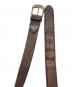Vivienne Westwood (ヴィヴィアンウエストウッド) レザーベルト ブラウン：4000円