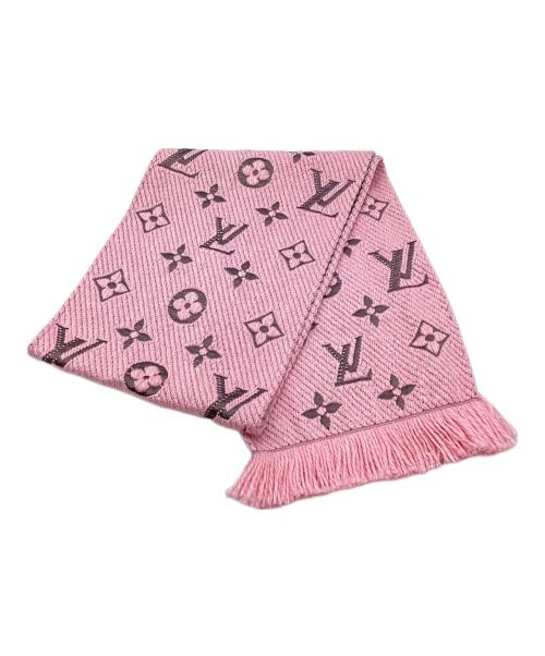 LOUIS VUITTON（ルイ ヴィトン）LOUIS VUITTON (ルイ ヴィトン) マフラー ピンクの古着・服飾アイテム