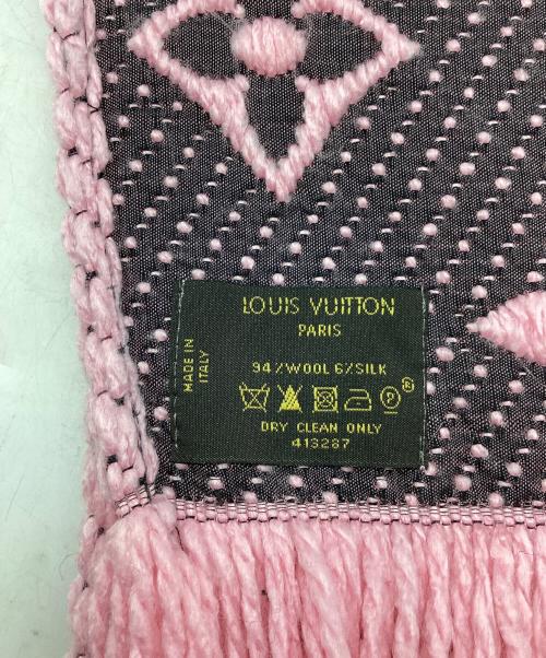 LOUIS VUITTON（ルイ ヴィトン）LOUIS VUITTON (ルイ ヴィトン) マフラー ピンクの古着・服飾アイテム