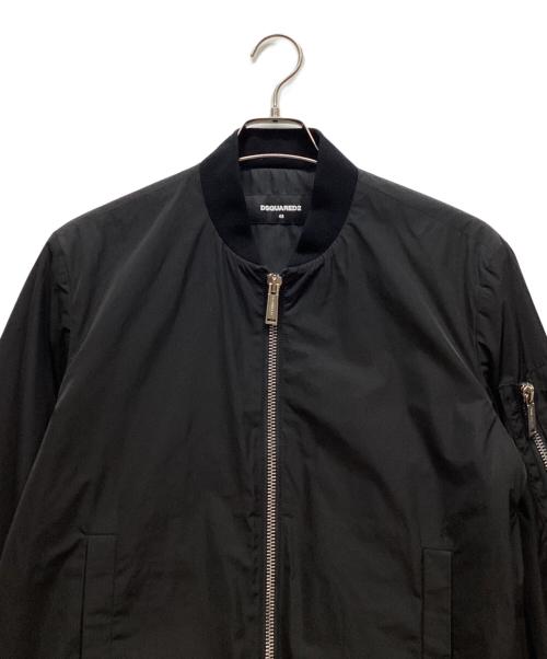 DSQUARED2（ディースクエアード）DSQUARED2 (ディースクエアード) ブルゾン ブラック サイズ:48の古着・服飾アイテム