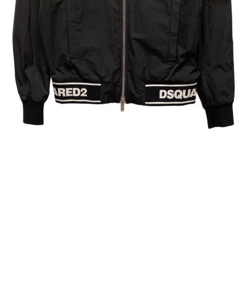 DSQUARED2（ディースクエアード）DSQUARED2 (ディースクエアード) ブルゾン ブラック サイズ:48の古着・服飾アイテム