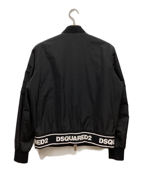 DSQUARED2（ディースクエアード）DSQUARED2 (ディースクエアード) ブルゾン ブラック サイズ:48の古着・服飾アイテム