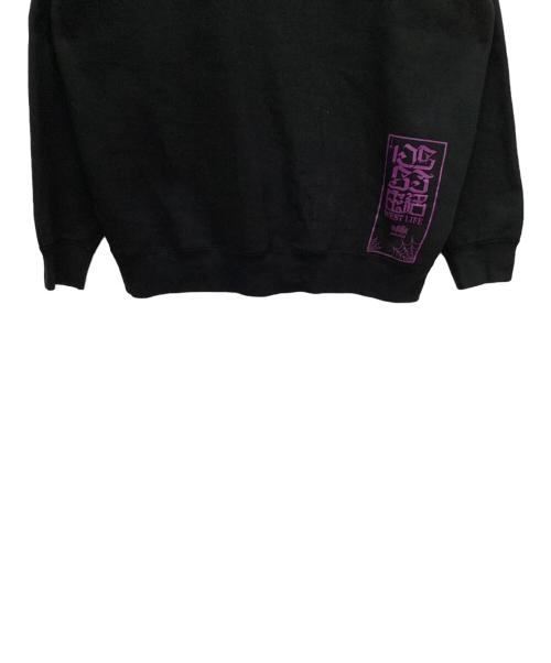 toppers（トッパーズ）toppers (トッパーズ) ジップパーカー ブラック×イエロー×パープル サイズ:XXLの古着・服飾アイテム
