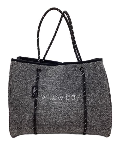 willow bay（ウィローベイ）willow bay (ウィローベイ) トートバッグ グレーの古着・服飾アイテム