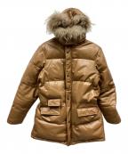 ALEXANDER JULIANアレキサンダージュリアン）の古着「ダウンジャケット」｜ライトブラウン