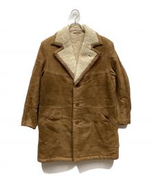 hants（-）の古着「レザーコート」｜ブラウン