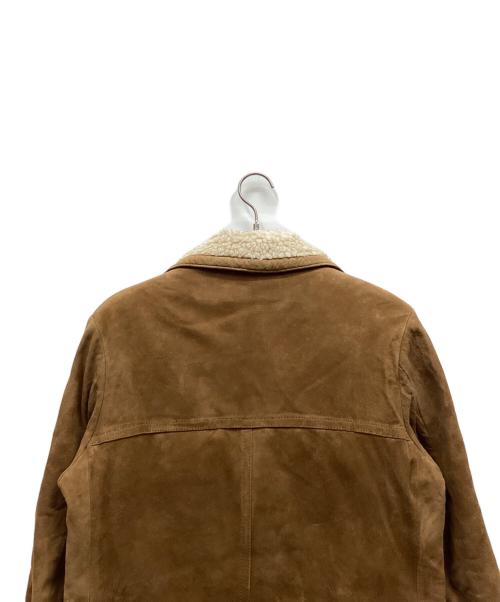 hants（-）hants (-) レザーコート ブラウンの古着・服飾アイテム