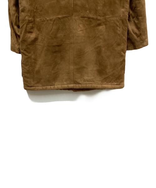 hants（-）hants (-) レザーコート ブラウンの古着・服飾アイテム