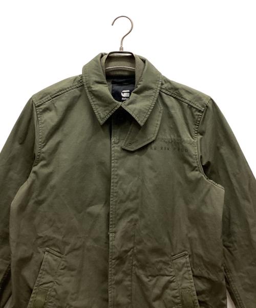G-STAR RAW（ジースターロゥ）G-STAR RAW (ジースターロゥ) ミリタリージャケット カーキ サイズ:Sの古着・服飾アイテム