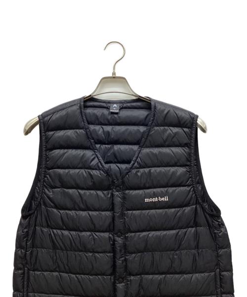 mont-bell（モンベル）mont-bell (モンベル) ダウンベスト ブラック サイズ:Mの古着・服飾アイテム