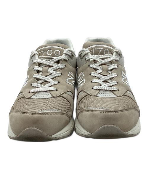 NEW BALANCE（ニューバランス）NEW BALANCE (ニューバランス) スニーカー ベージュ サイズ:27.5の古着・服飾アイテム