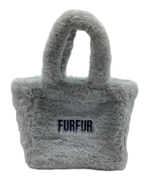furfur（ファーファー）furfur (ファーファー) エコファートートバッグ グレーの古着・服飾アイテム