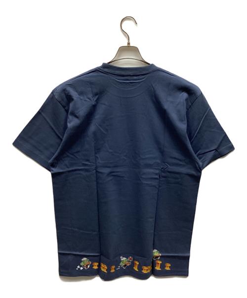 nikke（ニケ）nikke (ニケ) 半袖Tシャツ ネイビー サイズ:XLの古着・服飾アイテム