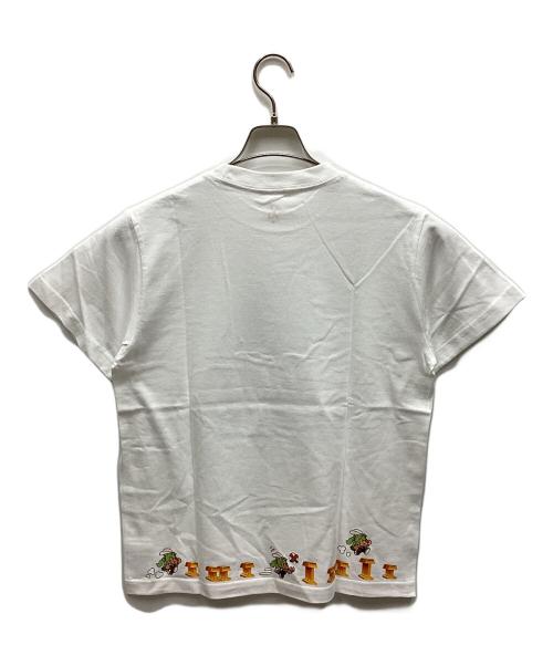 nikke（ニケ）nikke (ニケ) 半袖Tシャツ ホワイト サイズ:S 未使用品の古着・服飾アイテム