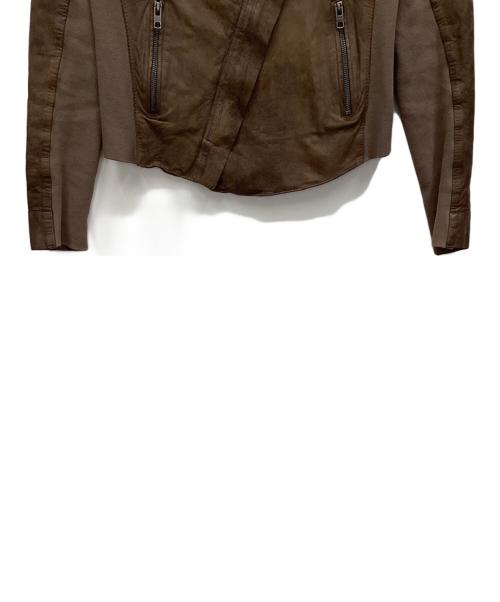REHARD（リハード）REHARD (リハード) レザージャケット ブラウン サイズ:Mの古着・服飾アイテム
