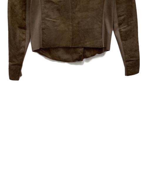 REHARD（リハード）REHARD (リハード) レザージャケット ブラウン サイズ:Mの古着・服飾アイテム