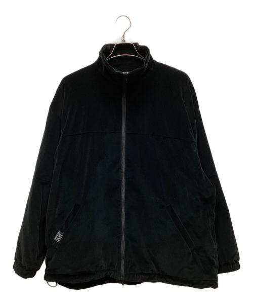 WP（ダブリューピー）WP (ダブリューピー) ベルベットトラックジャケット ブラック サイズ:Lの古着・服飾アイテム