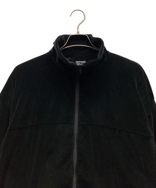 WP（ダブリューピー）WP (ダブリューピー) ベルベットトラックジャケット ブラック サイズ:Lの古着・服飾アイテム