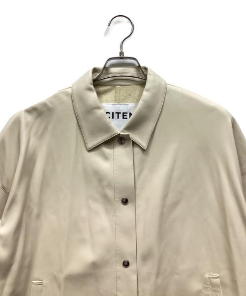 CITEN（シテン）CITEN (シテン) フェイクレザージャケット ホワイト サイズ:FREEの古着・服飾アイテム