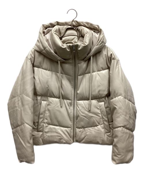 ZARA（ザラ）ZARA (ザラ) 中綿ブルゾン ホワイト サイズ:USAMの古着・服飾アイテム