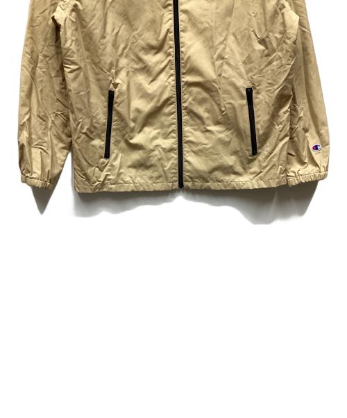 Champion（チャンピオン）Champion (チャンピオン) ナイロンジャケット ベージュ サイズ:Lの古着・服飾アイテム