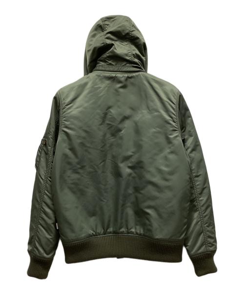 ALPHA（アルファ）ALPHA (アルファ) 中綿ジャケット グリーン サイズ:Lの古着・服飾アイテム