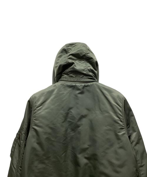 ALPHA（アルファ）ALPHA (アルファ) 中綿ジャケット グリーン サイズ:Lの古着・服飾アイテム