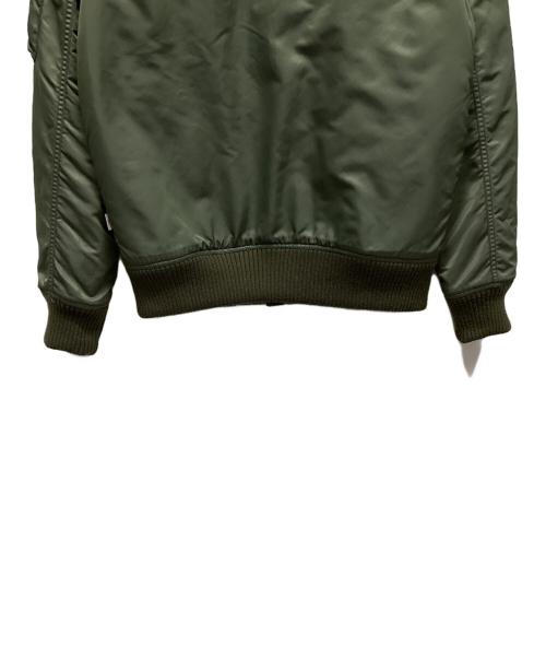 ALPHA（アルファ）ALPHA (アルファ) 中綿ジャケット グリーン サイズ:Lの古着・服飾アイテム