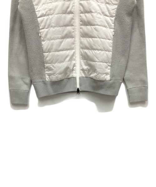le coq sportif（ルコックスポルティフ）le coq sportif (ルコックスポルティフ) 中綿ジップジャケット グレー サイズ:Lの古着・服飾アイテム